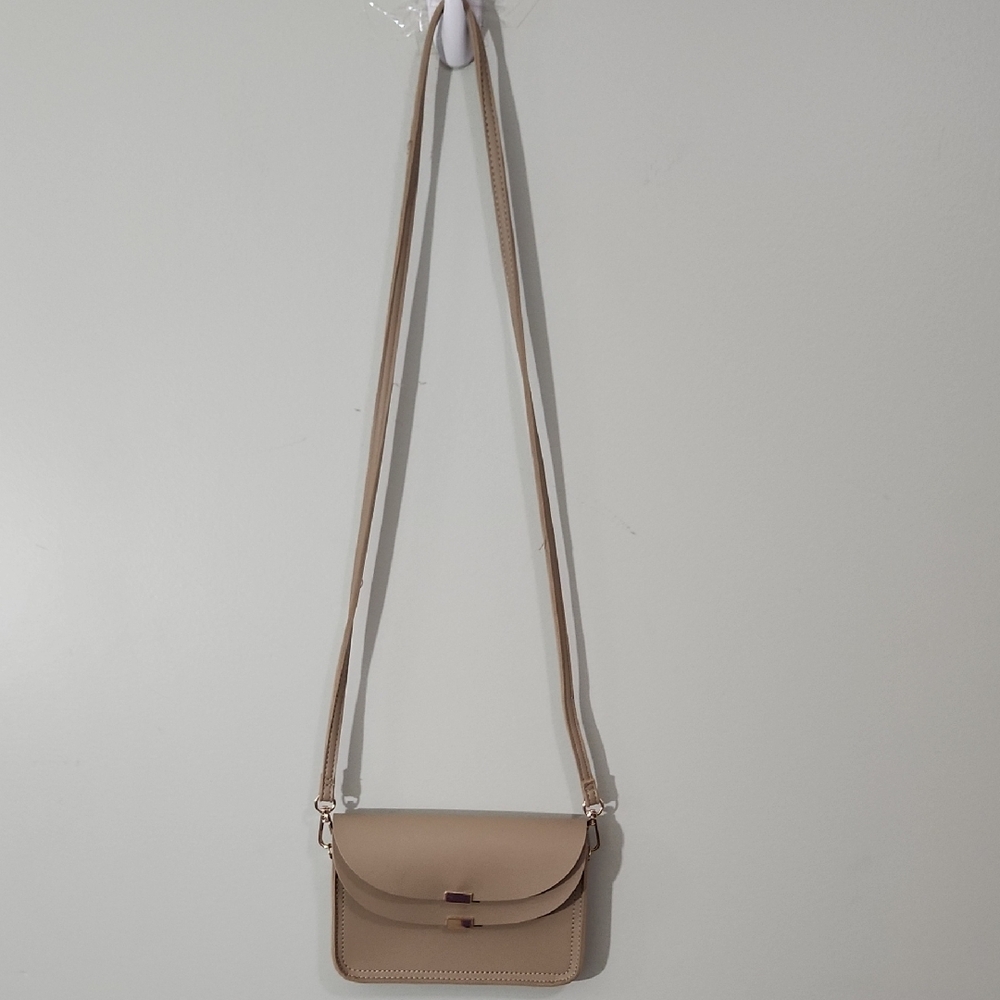 To Go Go Tan Crossbody Bag